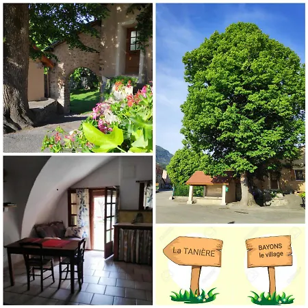 La Taniere Des Alpes Lägenhet Bayons